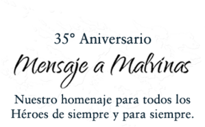 En el 30 Aniversario de esa fecha tan sentida para todos los Argentinos, fuimos con Juan Carlos a las Islas Malvinas, llevando el mensaje de cientos de personas.